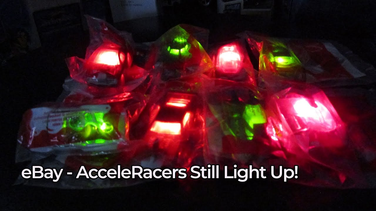 AcceleRacers on eBay STILL LIGHT UP!