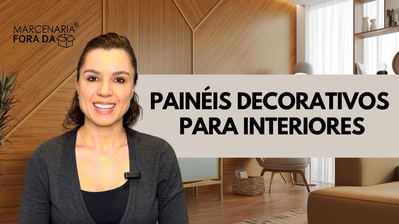 Painéis decorativos prontos para interiores