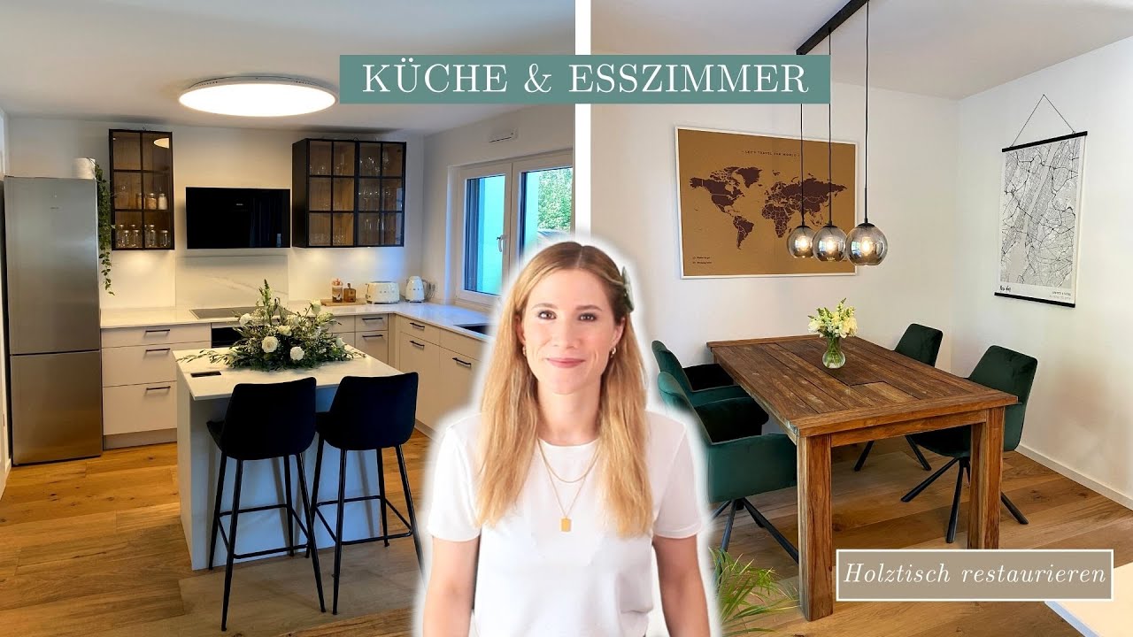 Küche und Essbereich - Hartholztisch restaurieren - New Home Serie Teil 4