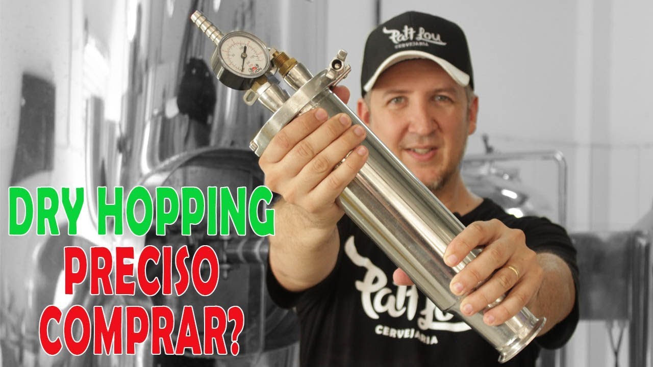 Fermentador com escotilha de dry hopping | EQUIPAMENTOS | 28 #PATTLOU