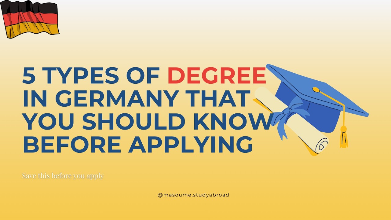 Degree Types in Germany Explained | BA, BSc, MA, MSc & PhD Guide