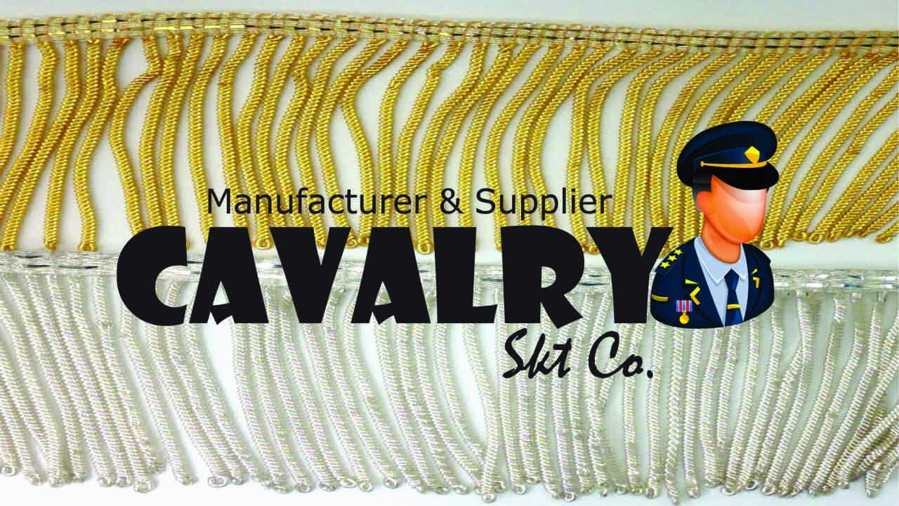 Handmade Gold Bullion Wires Frings Production |Cavalry Skt Co.|