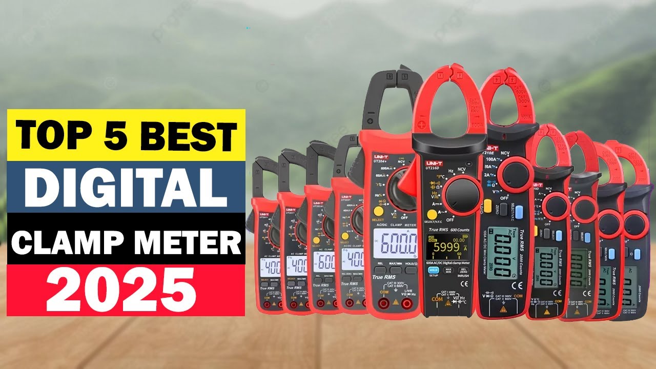 Best Budget Clamp Meter: Top 5 Best Digital Clamp Meters In 2025