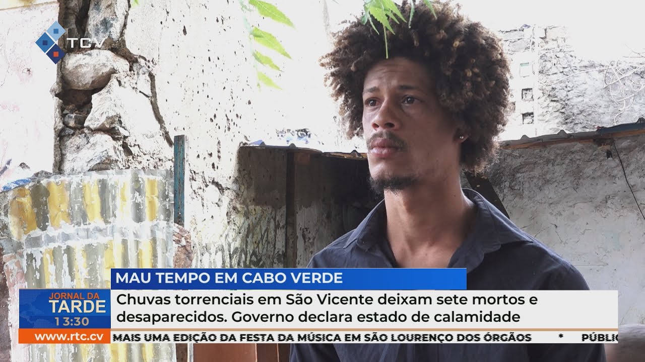 Chuvas torrenciais em São Vicente deixam sete mortos e desaparecidos.