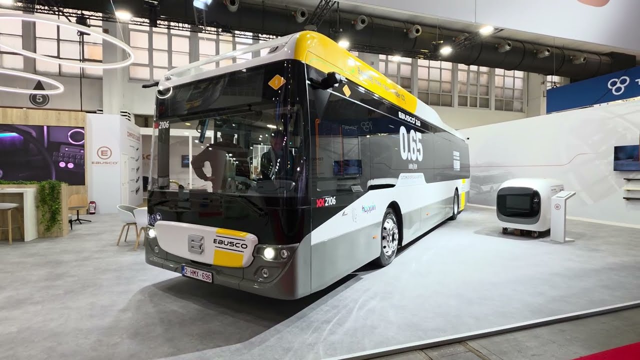 Ebusco 3.0 Lightweight Electric Bus - Busworld Europe 2025