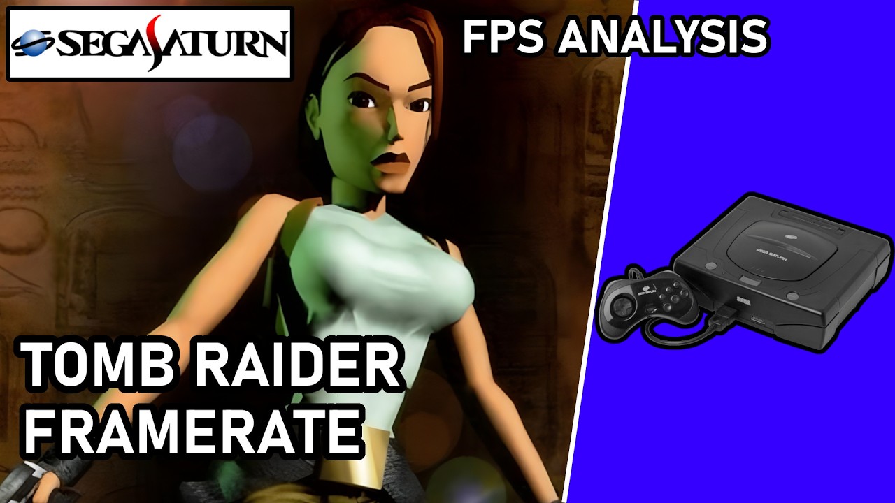Tomb Raider  |  Saturn  |  Frame Rate Test