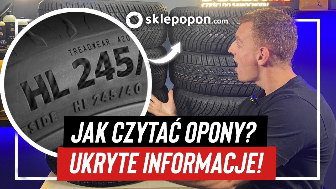 Jak czytać oznaczenia na oponach? Na co zwrócić uwagę?