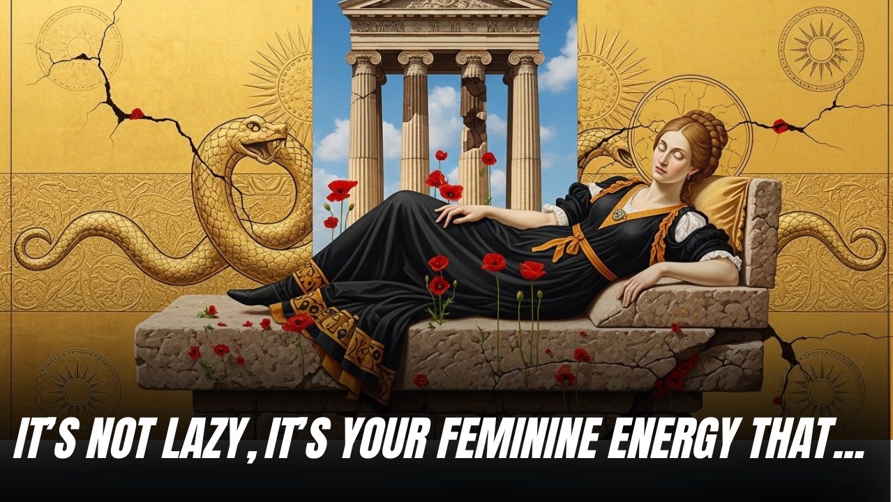 Lying down all day It’s not laziness, it’s your feminine energy healing (According to Jung)