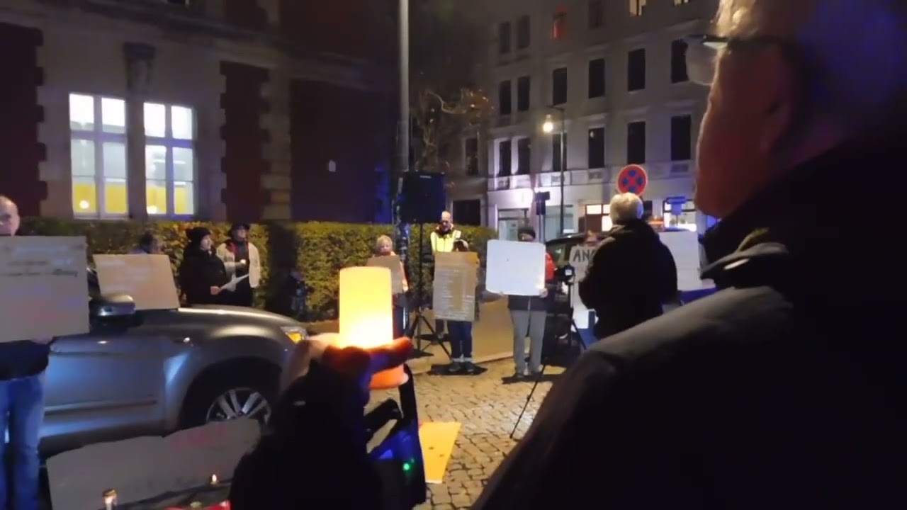 G&ouml;rlitz 10.11. 2025 🕯🕯🕯Wir gedenken heute an all die Opfer von Gewalt in unserem Land.  