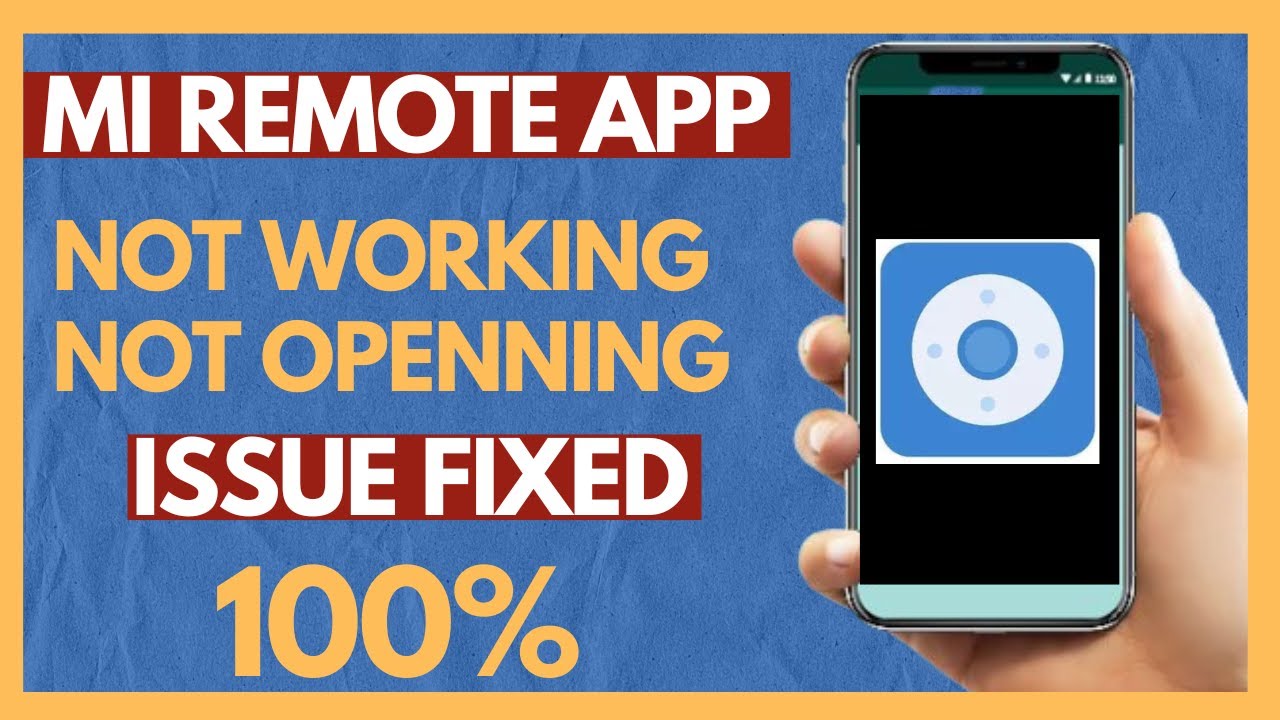 How To Fix Mi Remote Apps Not working or Opening Problem | Fix Mi Remote Settings Not Working (2026)