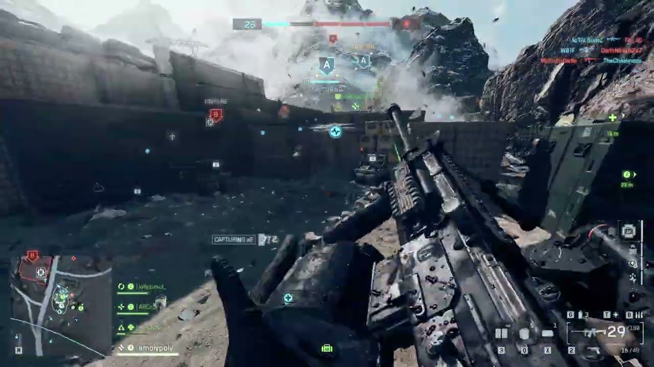 Liberating the valley (medic/support gameplay)