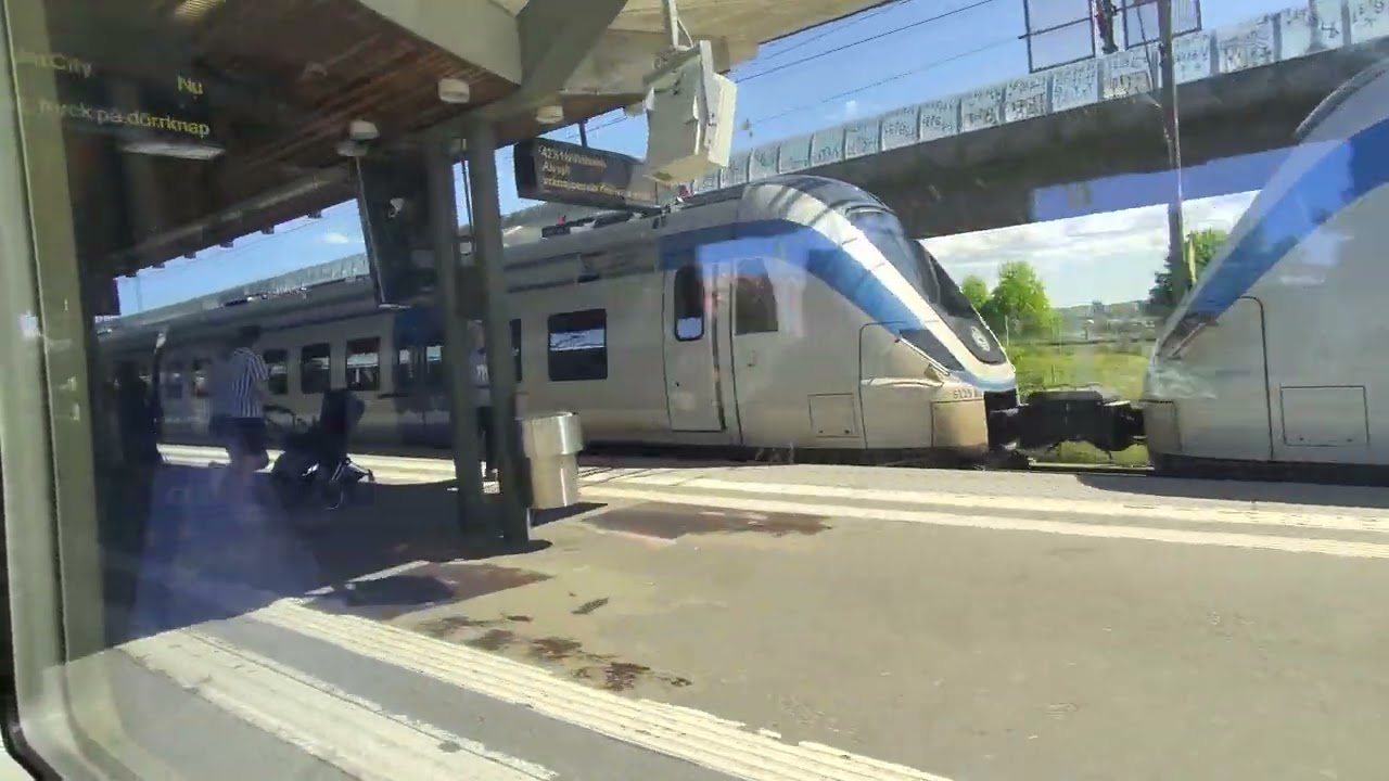 Stockholm, Sweden ride from Älvsjö to Stockholms södra.