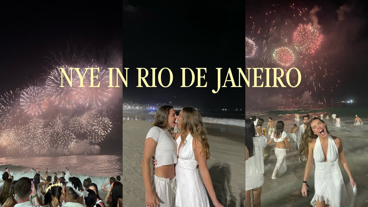 New years in Rio de janeiro, travel vlog to Brazil and 24h in Lisbon! 