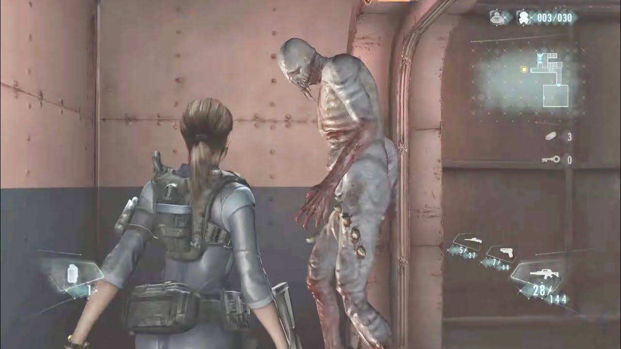 RESIDENT EVIL REVELATIONS RAID MODE Walkthrough Gameplay Stages 1-6 (Chasm)