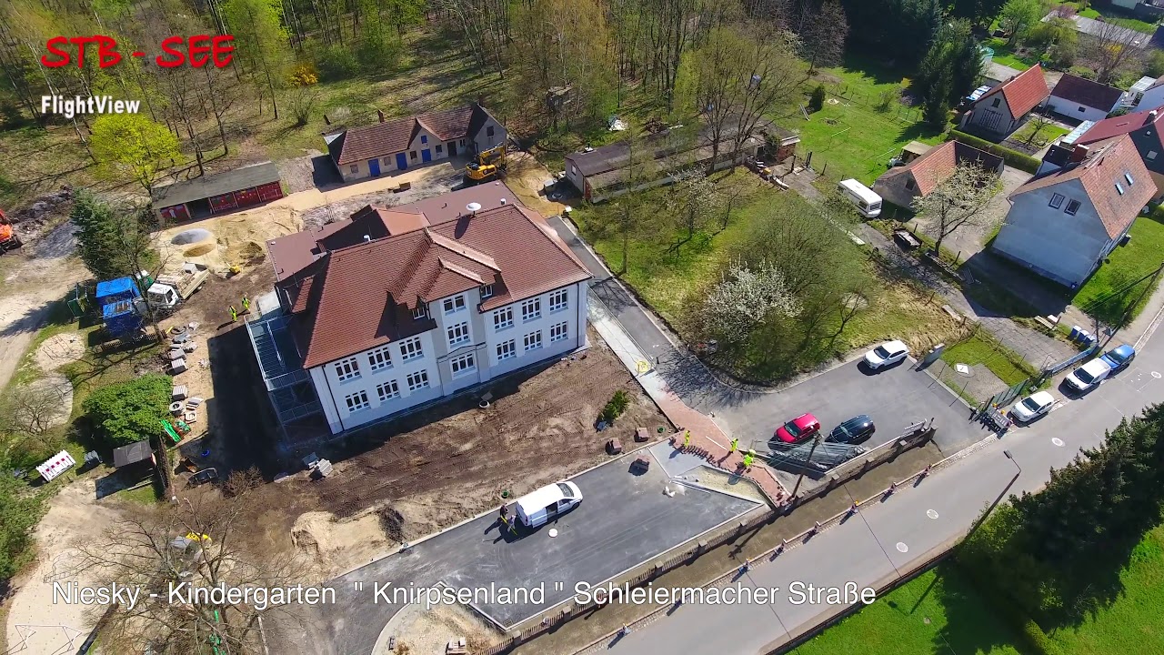 FlightView - STB See - Niesky - Baustelle Kindergarten 