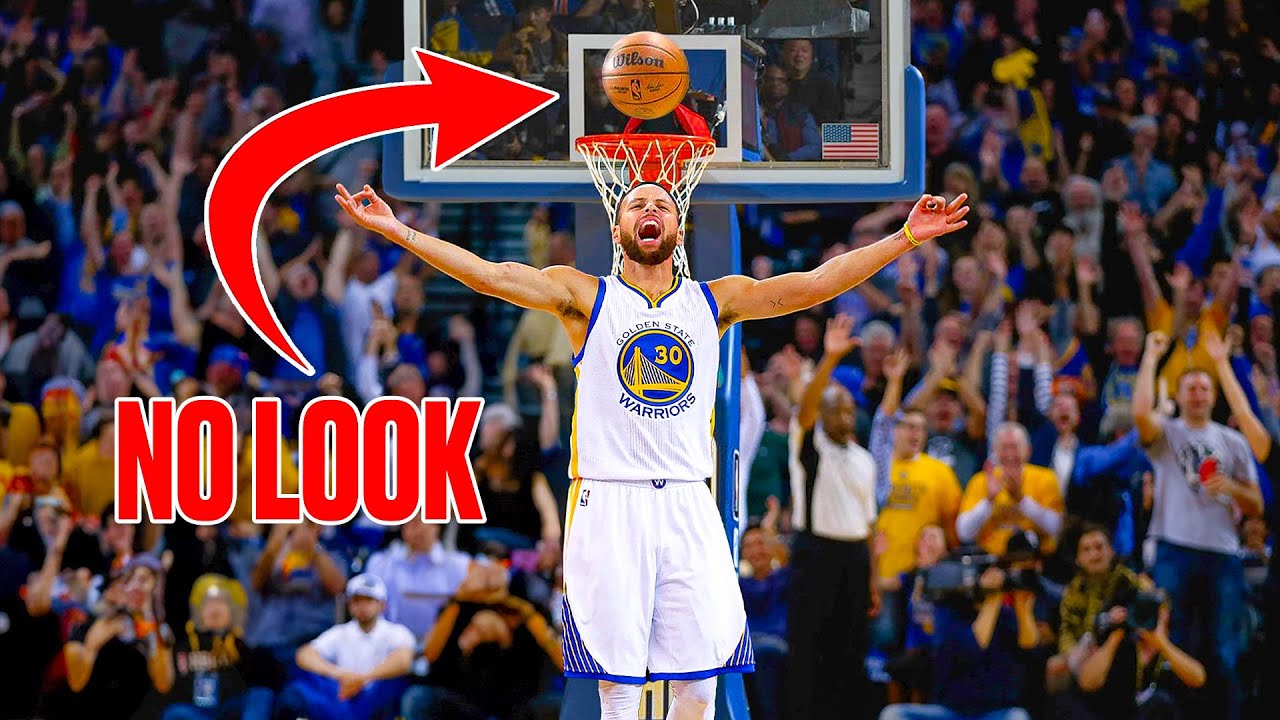 Steph Curry's CRAZIEST No Look Shots EVER !