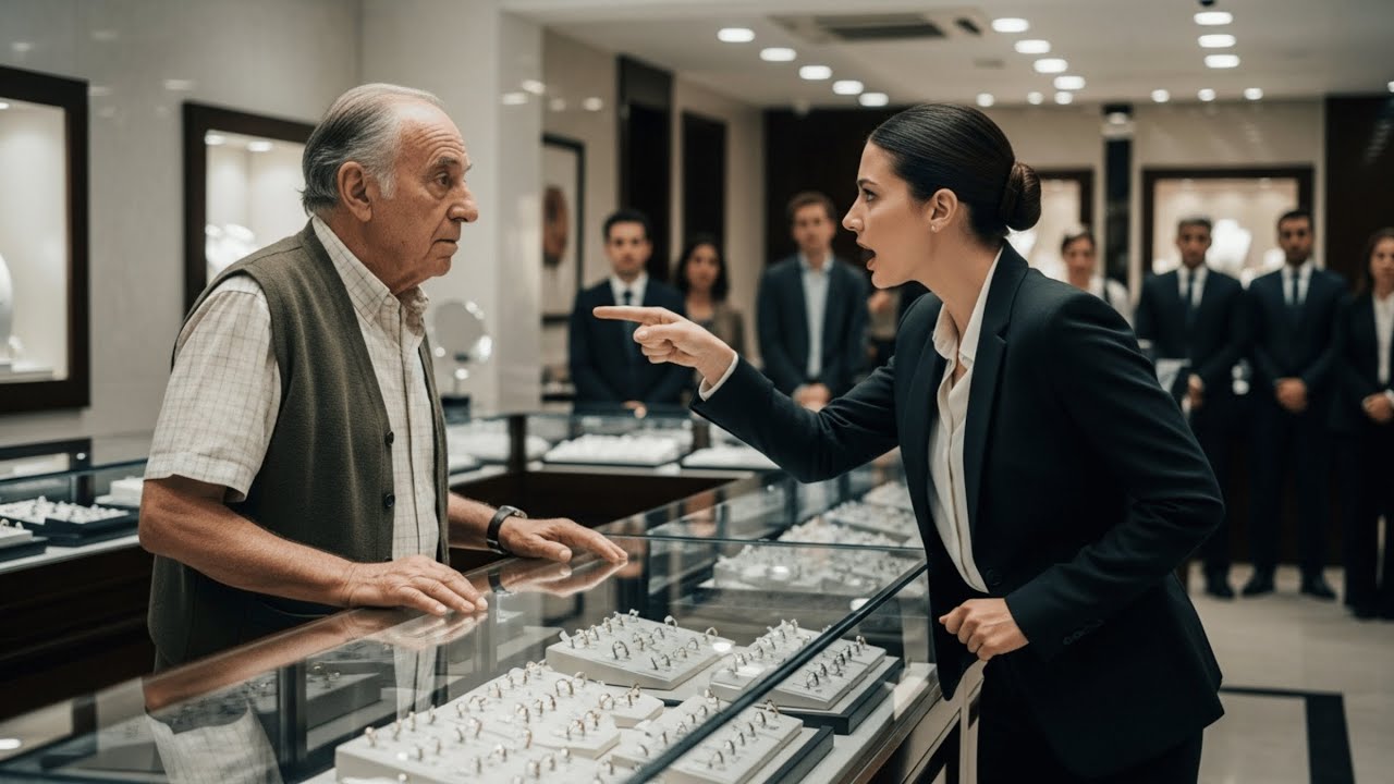 A ATENDENTE RIU DO CLIENTE NA JOALHERIA… ATÉ UM GESTO MUDAR TUDO EM INSTANTES