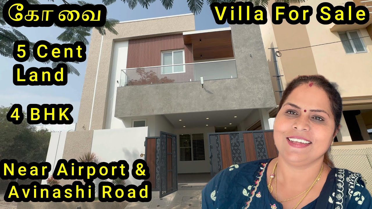 House For Sale in Coimbatore, Near Avinashi Road, Airport