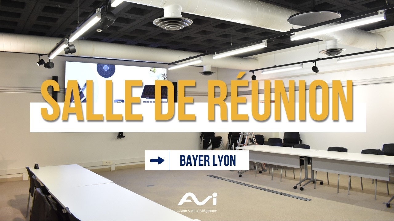Installation Audiovisuelle - BAYER - Lyon