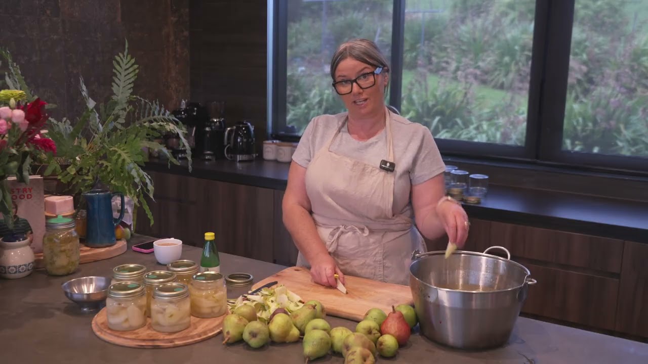 🍐 Bottling Pears for the First Time | If I Can Do It, You Can Too | NZ Pantry Tradition