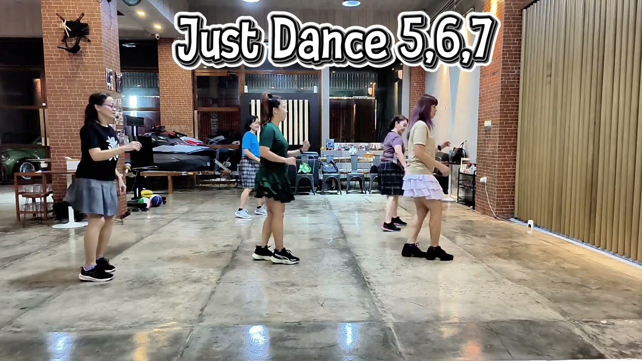 Just Dance 5, 6, 7 Line Dance #Rob Fowler (ES) & Michelle Risley (UK) - October 2025