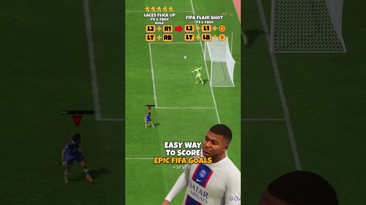 Easy Way To Score Epic FIFA 23 Goals⭐️