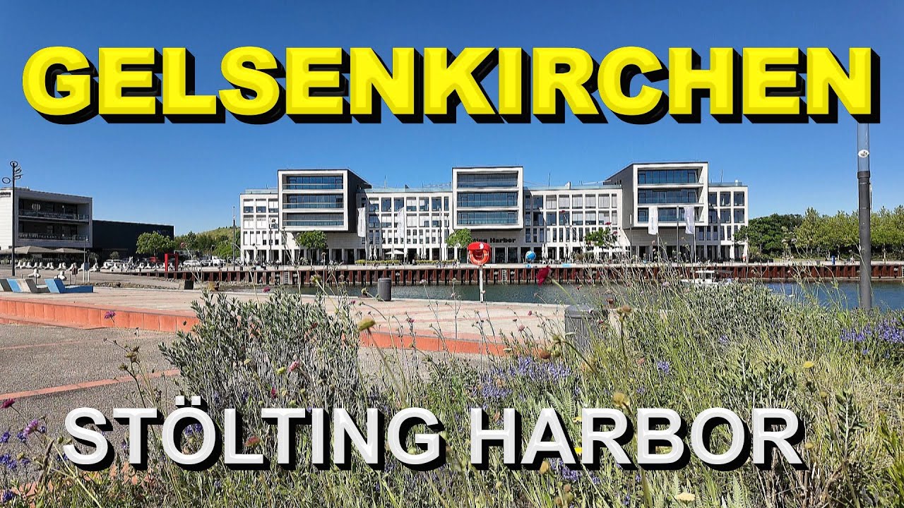 Gelsenkirchen - Ein Rundgang am Gelsenkirchener Hafen❤️Stölting Habor Marina 👍Germany🇩🇪
