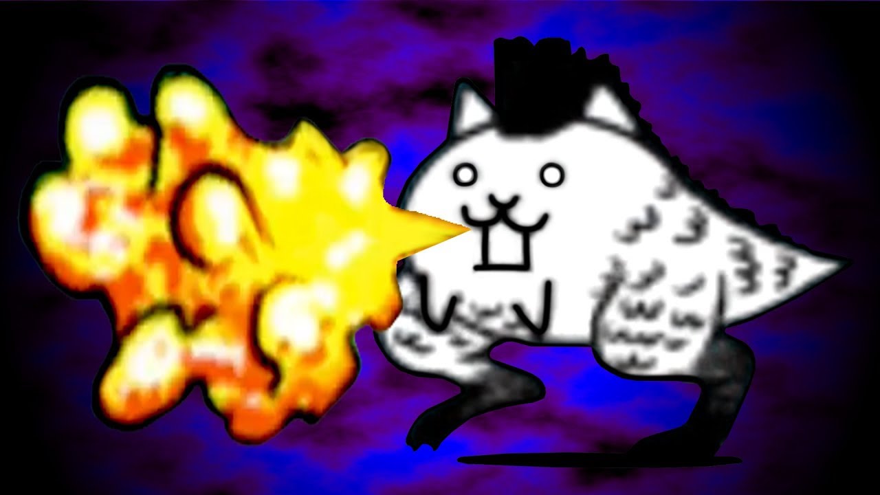 FIRE BREATHING CRAZED DRAGON CAT - Battle Cats #49