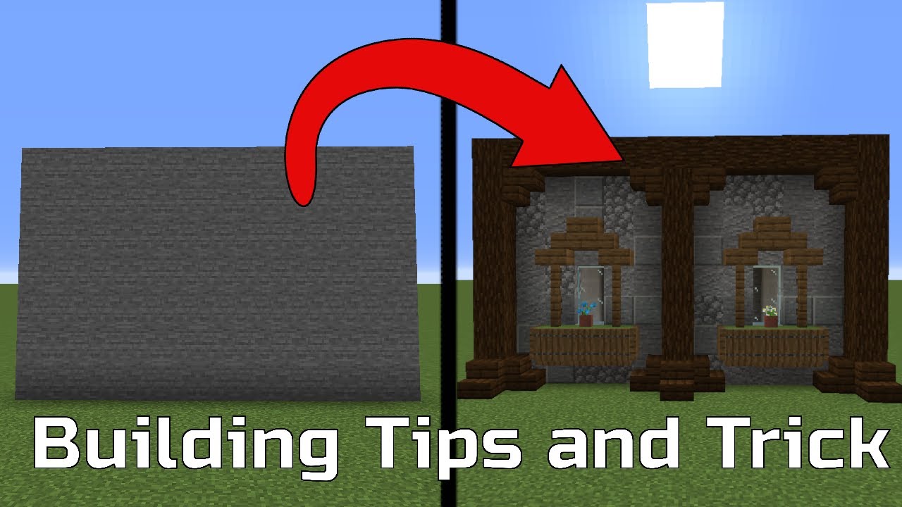 Building Tip and Tricks - How to Improve Your Minecraft Walls