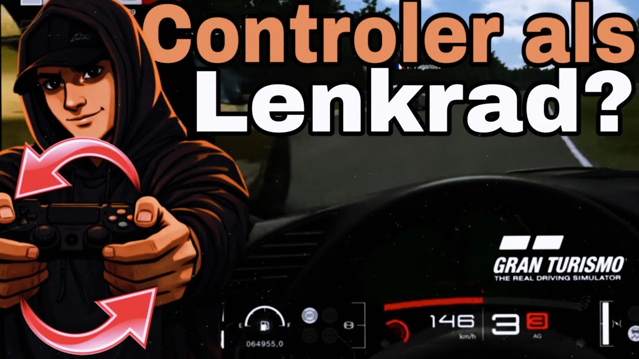 Bewegunssensor?🤔Controler wie Lenkrad nutzen?🤔probieren wir!🤣 Gran Turismo 7 