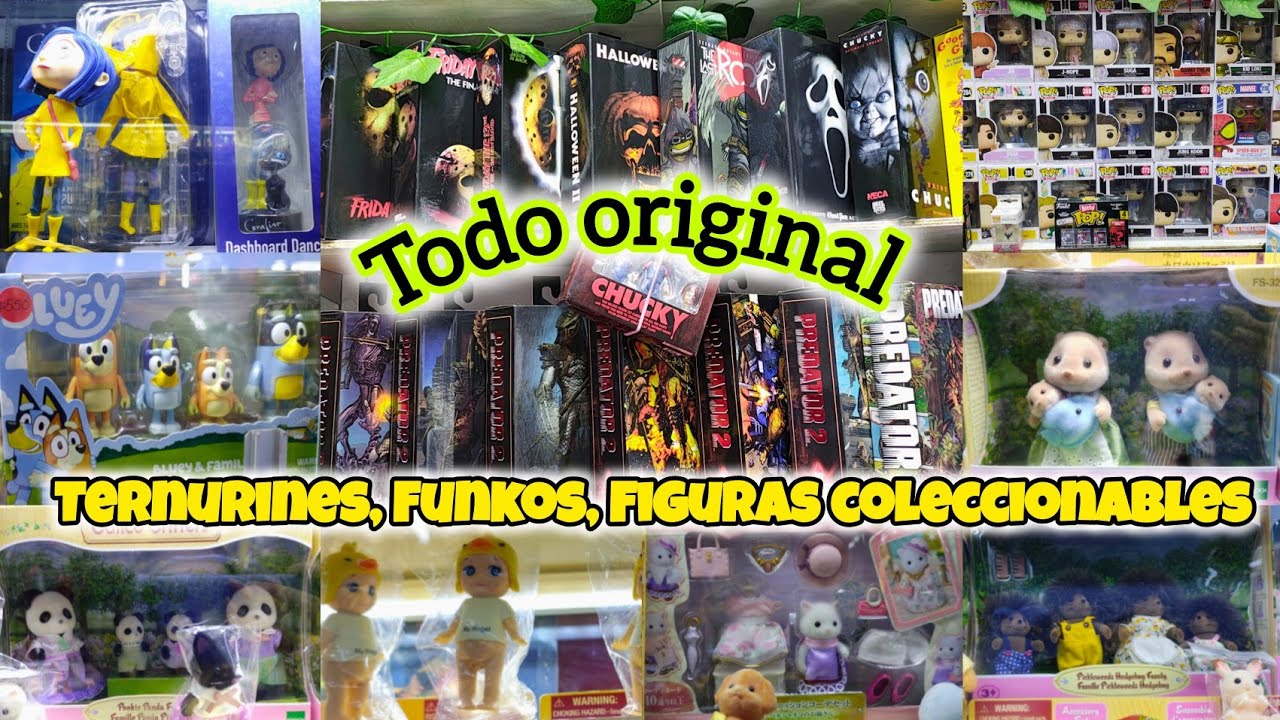 Funkos, Figuras Neca, Ternurines Calico Critters y muchas figuras de colección originales #nayech