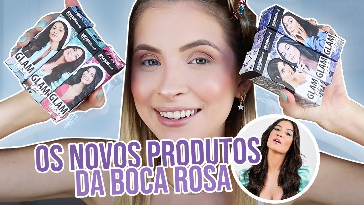 MAKE COMPLETA COM BOCA ROSA BEAUTY! TESTEI OS DELINEADORES COLORIDOS!!! | FERNANDA TUMAS