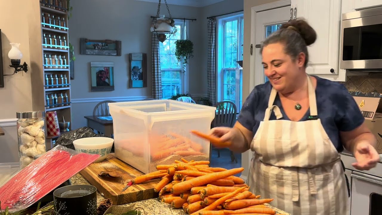 Making a root closet. How to store root veggies long term when you don’t have a cold room/basement