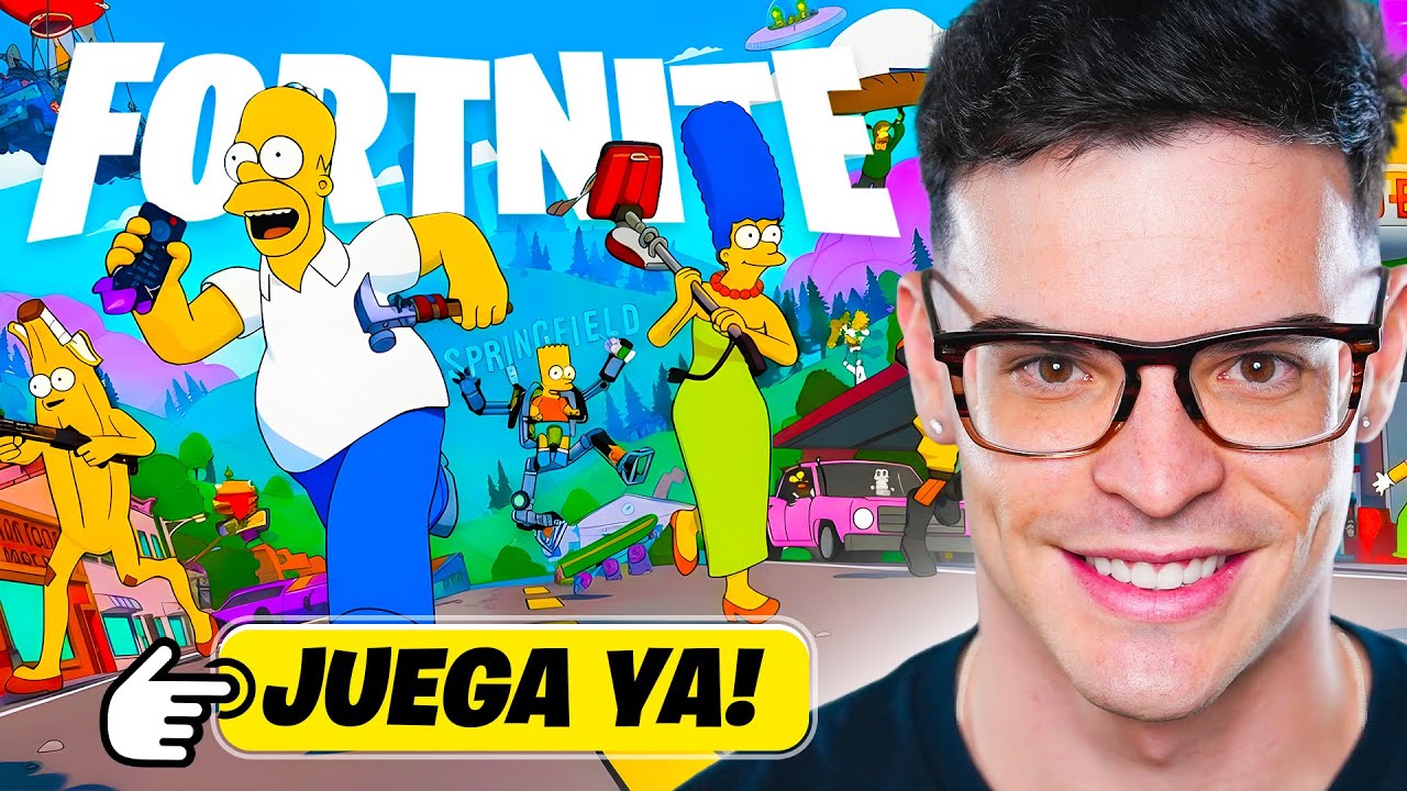 &iexcl;CUENTA ATR&Aacute;S!  LOS SIMPSON x FORTNITE (NUEVA TEMPORADA Y TEASERS)