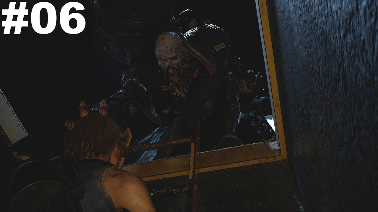 Jill Vs. Nemesis on Rooftop! | Resident Evil 3 Remake