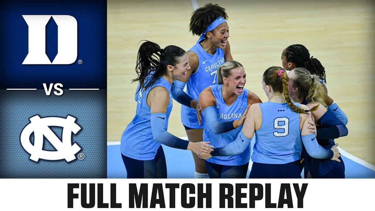 Duke vs. North Carolina Full Match Replay | 2024 ACC Volleyball