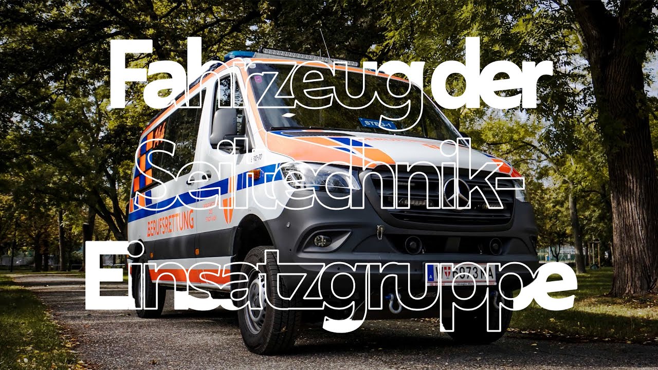 Fahrzeug unserer Seiltechnik-Einsatzgruppe