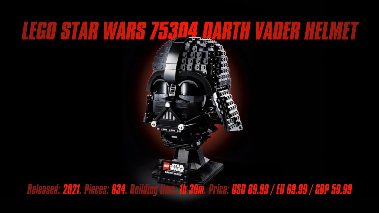 LEGO 75304: Darth Vader Helmet: In-depth Review & Speed Build