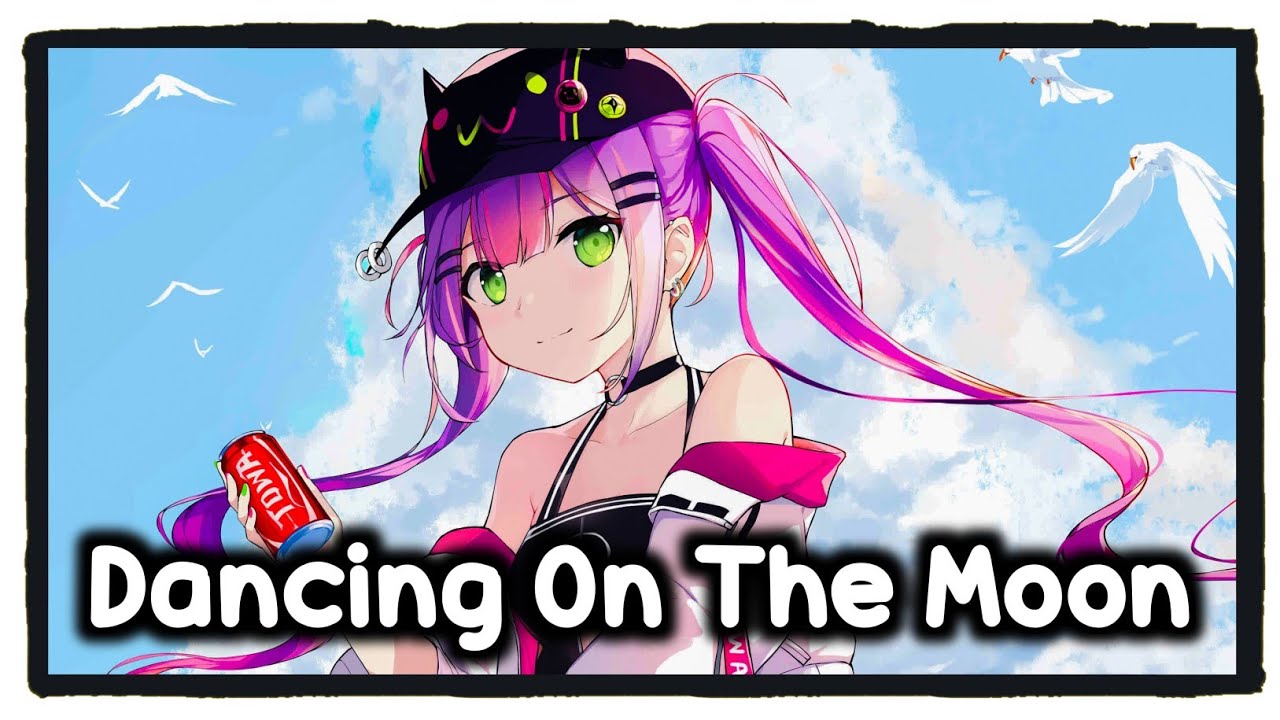 Nightcore - Dancing On The Moon (Lyrics) ft. Luke Burr