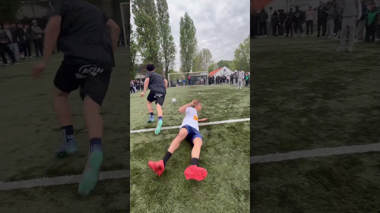 1 vs 1 skills battle humiliation 😱 #football #footballskills