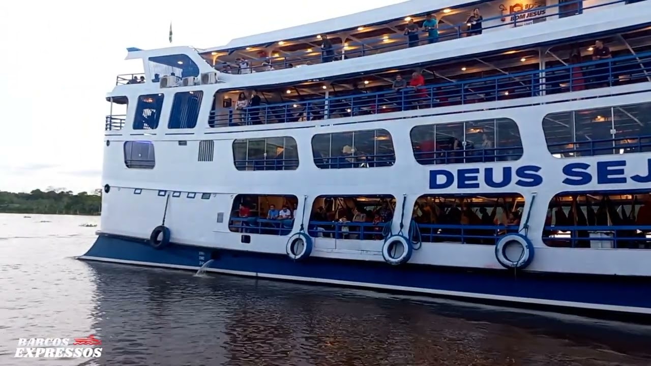 NAVIO BOM JESUS XII DE SAÍDA PARA BELÉM - COM SEU NOVO FLAP