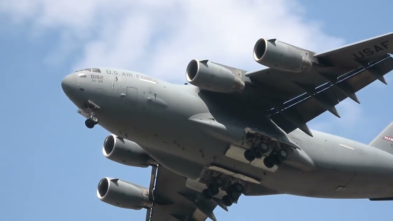 C-5M Super Galaxy & C-17A Globemaster III West Virginia Airshow 2023