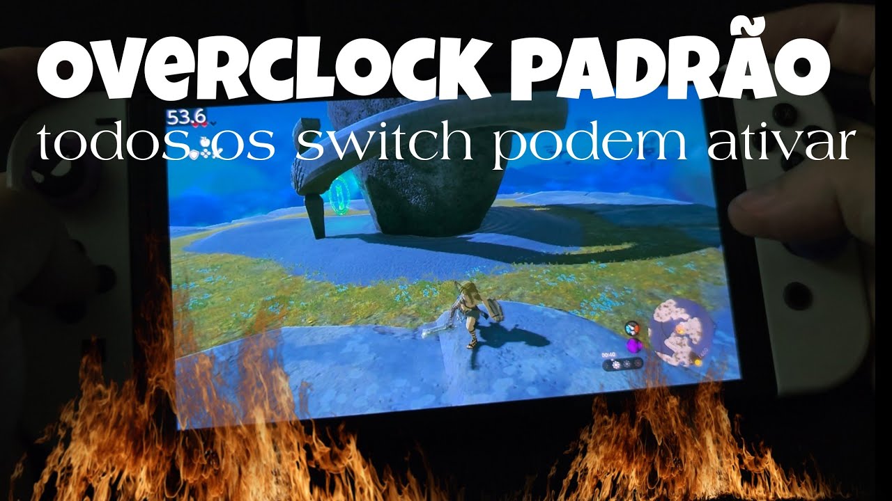 COMO ATIVAR O OVERCLOCK PADRÃO (CNX) NO NINTENDO SWITCH