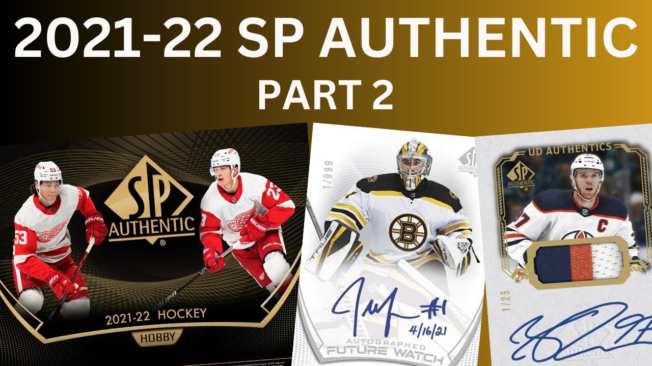 I GOT MY REVENGE!! | 2021-22 SP Authentic Hockey Hobby Box Opening Part 2