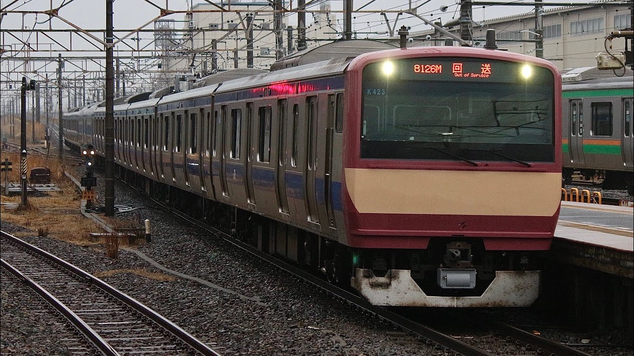 [KY出場] 変態塗装のE531系ｶﾂK423編成