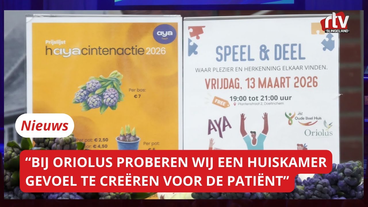 SKB en Oriolus organiseerden een Hayacintenactie | RTV Slingeland