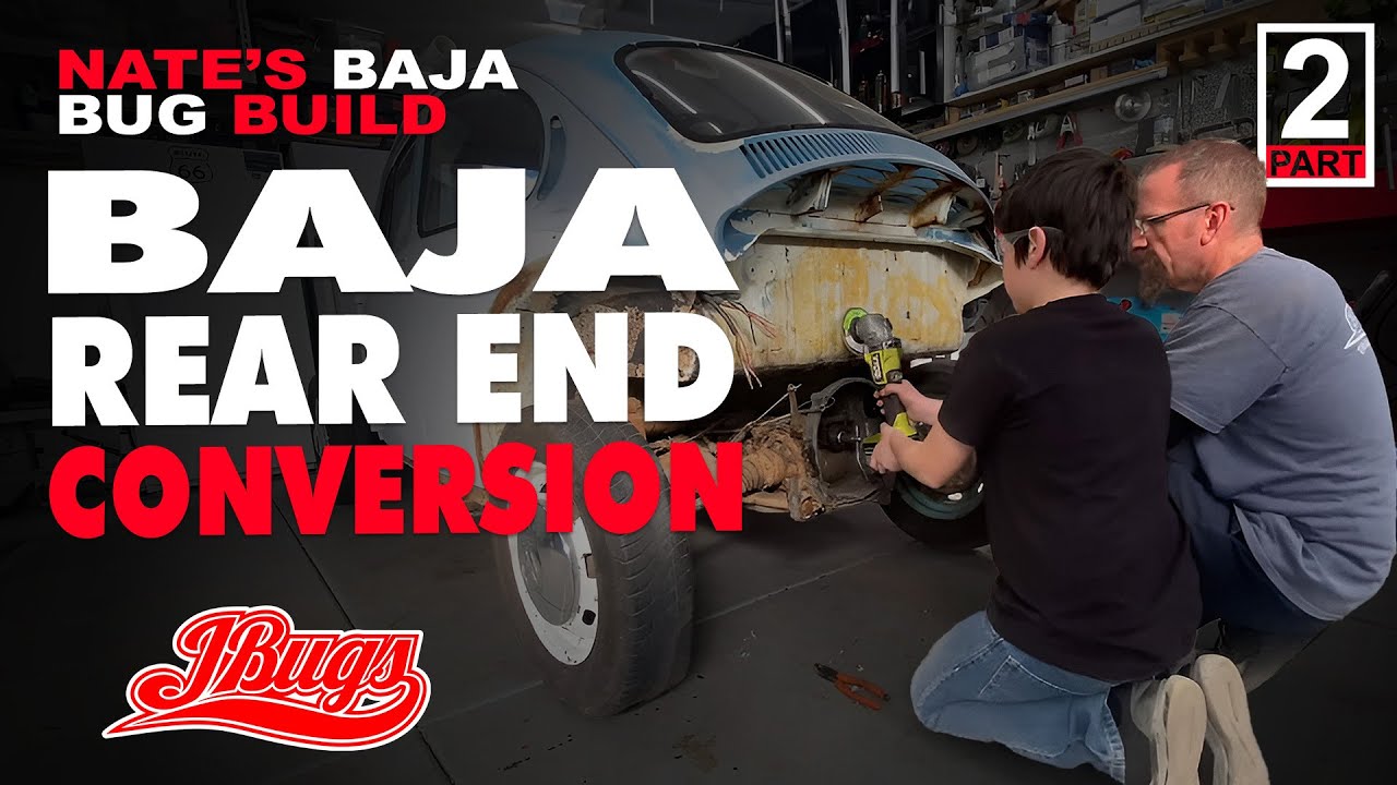 VW Baja Bug Rear Conversion - JBugs - Father & Son