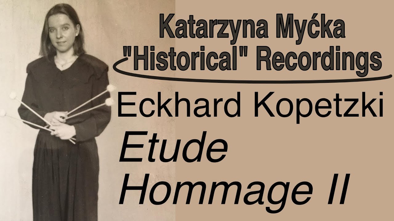 Eckhard Kopetzki | Etude Hommage II for Marimba