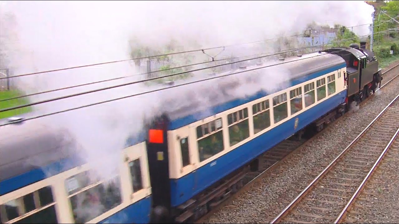 RPSI Steam Loco Number 4 on its Dublin Riviera Tour - April 2017