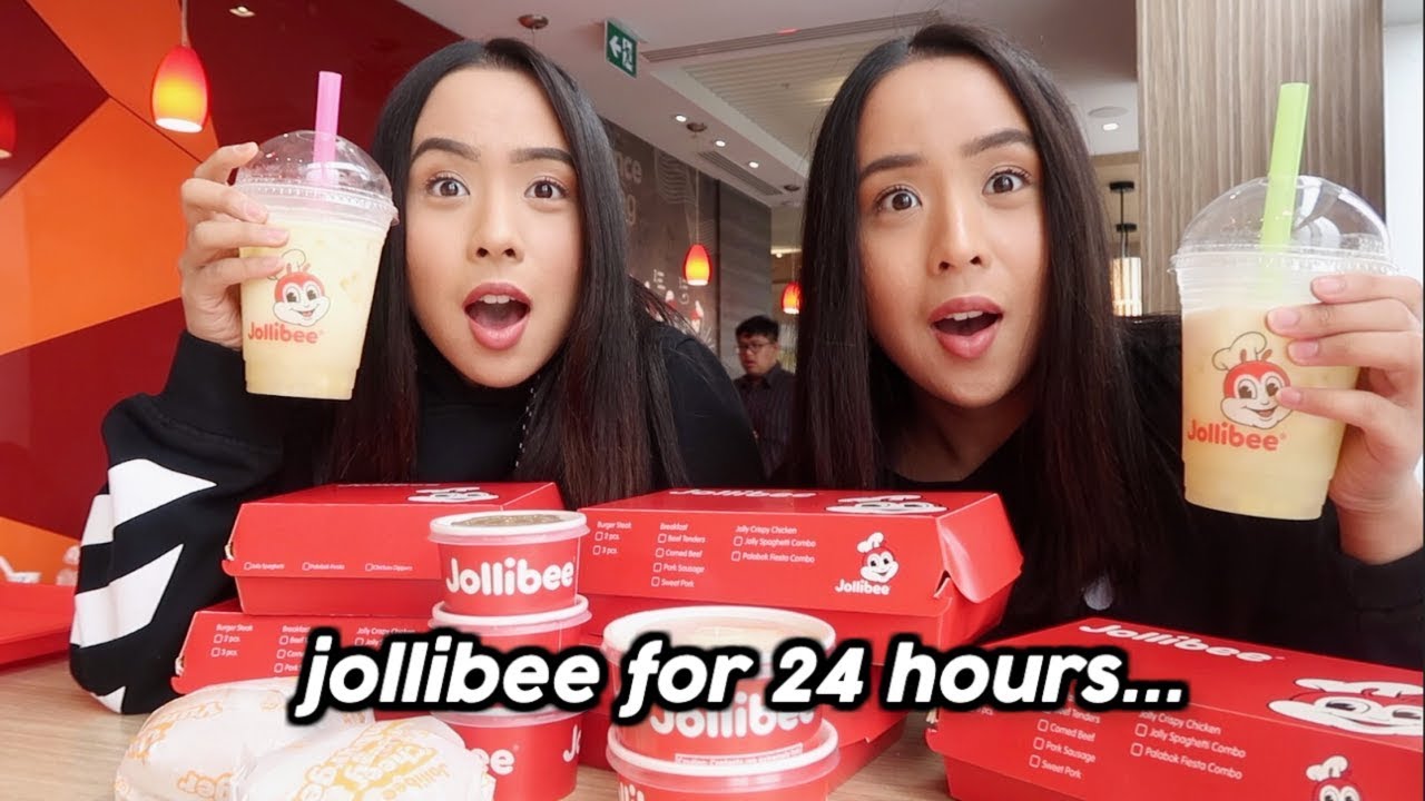 We ate ONLY Jollibee for 24 hours...
